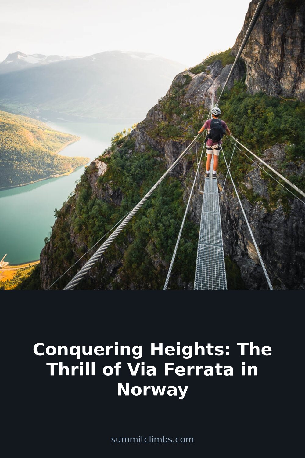 Conquering Heights: The Thrill of Via Ferrata in Norway