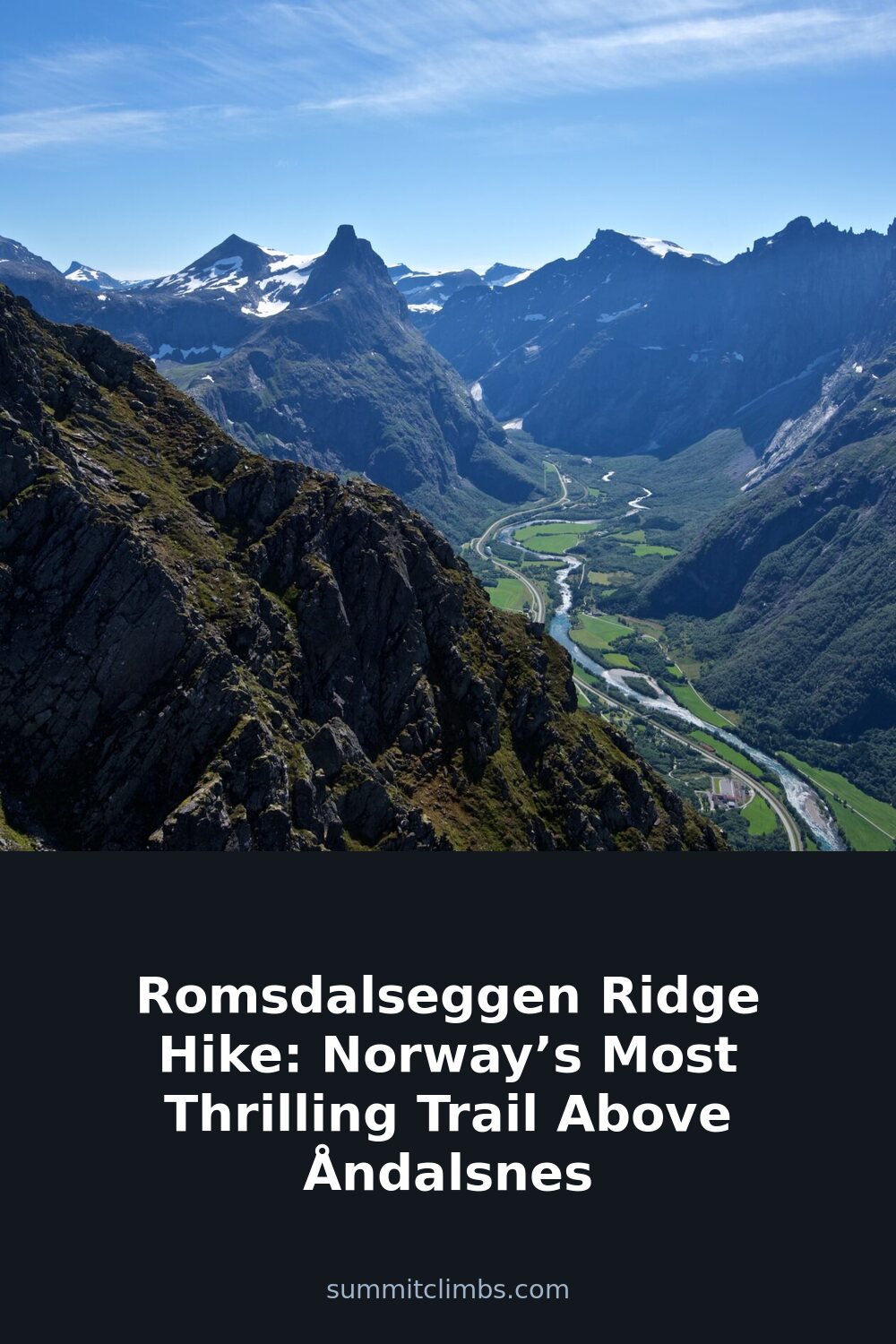 Romsdalseggen Ridge Hike: Norway’s Most Thrilling Trail Above Åndalsnes