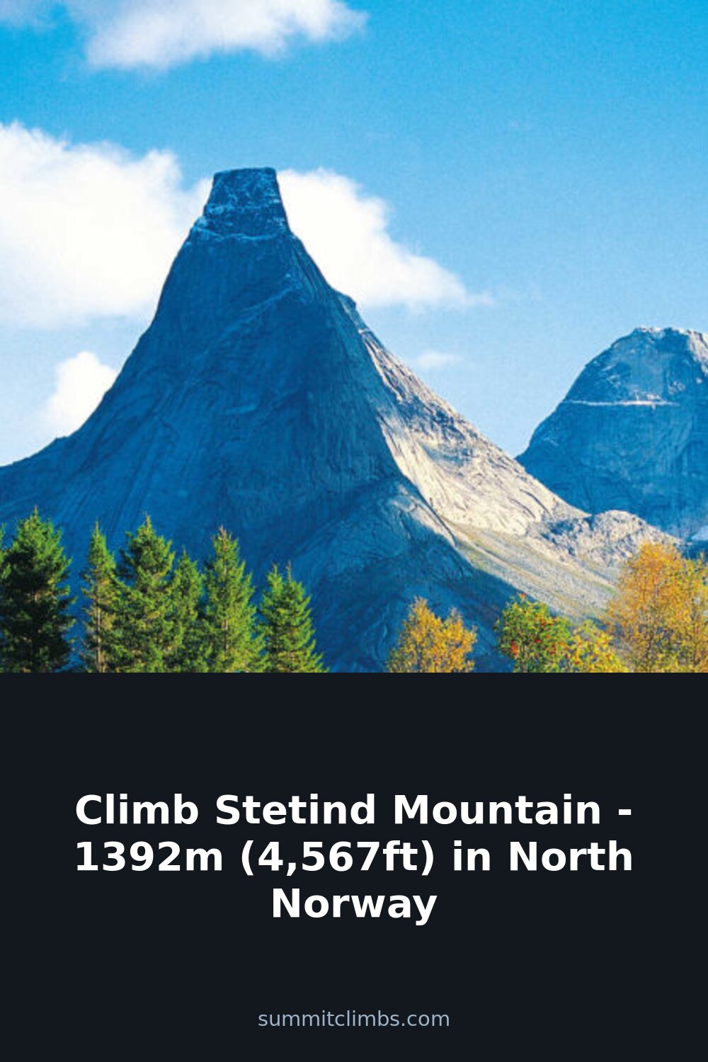 Climb Stetind Mountain – 1392m (4,567ft) in North Norway