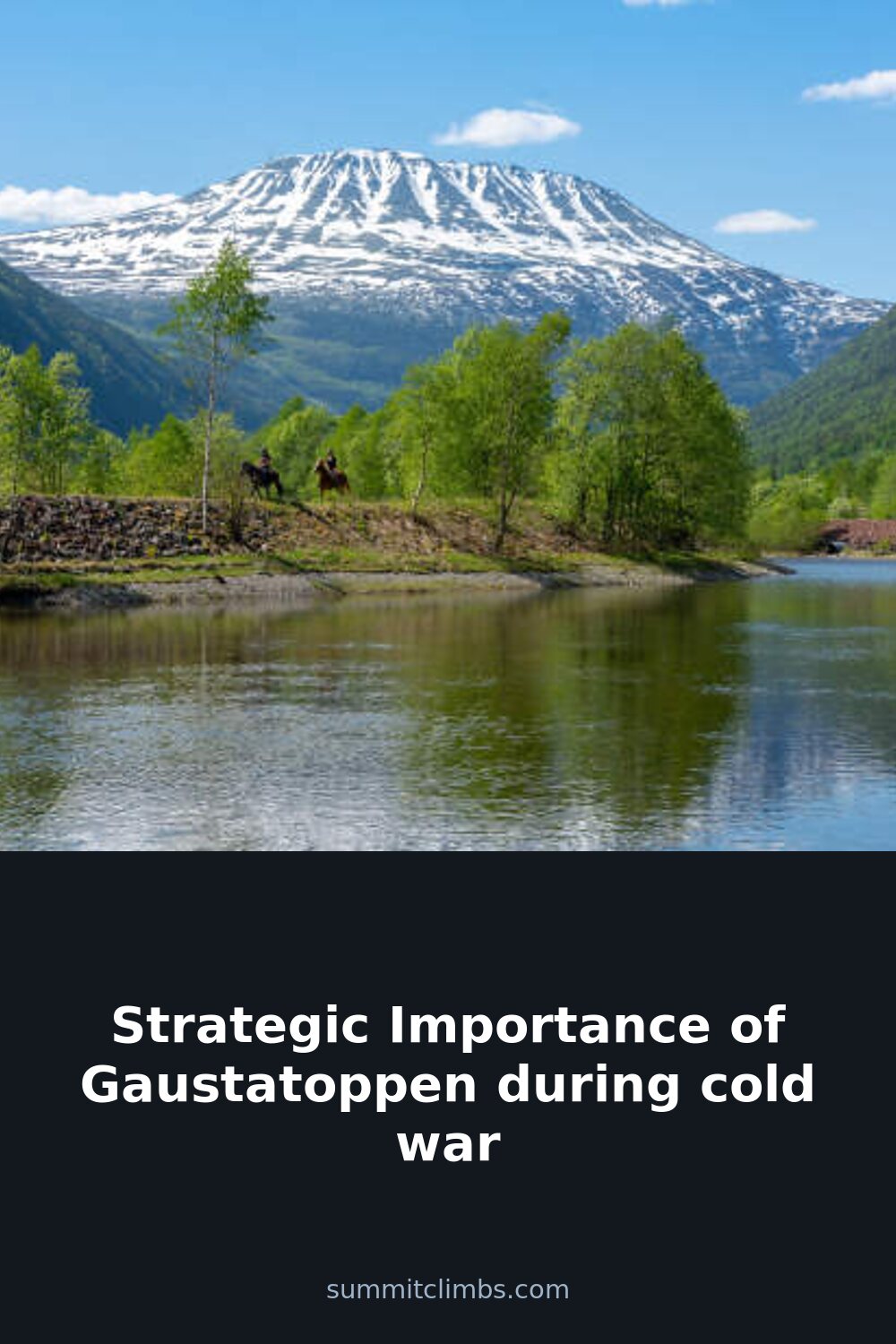 Strategic Importance of Gaustatoppen during cold war